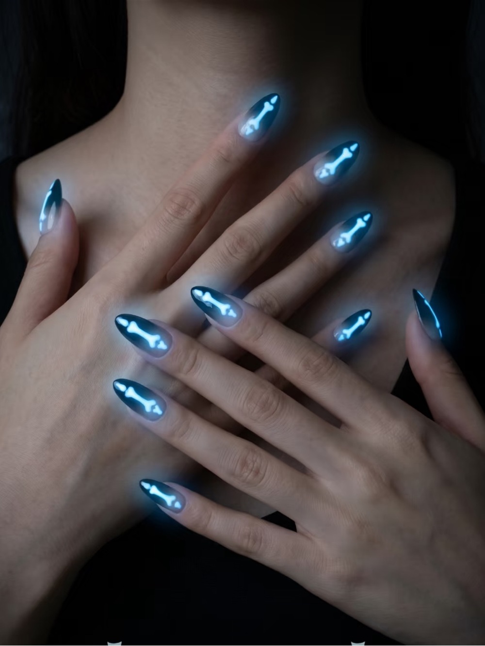 🎃Night Glow Press-On Nails